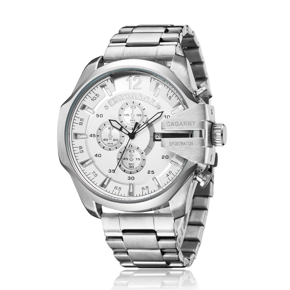 Men Accessories For Wrist - Cagarny-럭셔리 브랜드 방수 밀리터리 스포츠 손목
