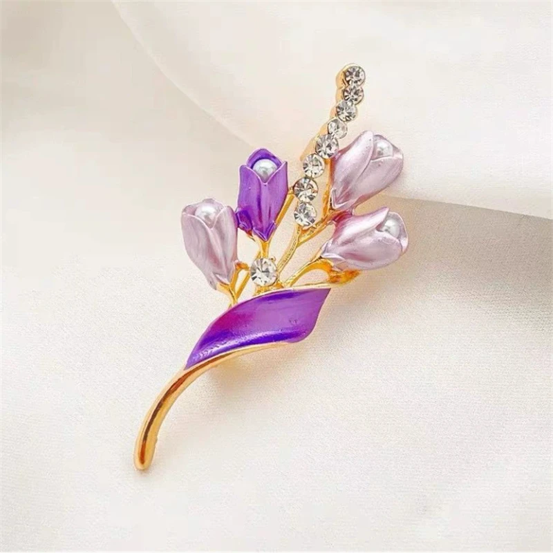 Men'S Accessories Trends 2025 - 남녀공용 패션 꽃 브로치, 무대 및