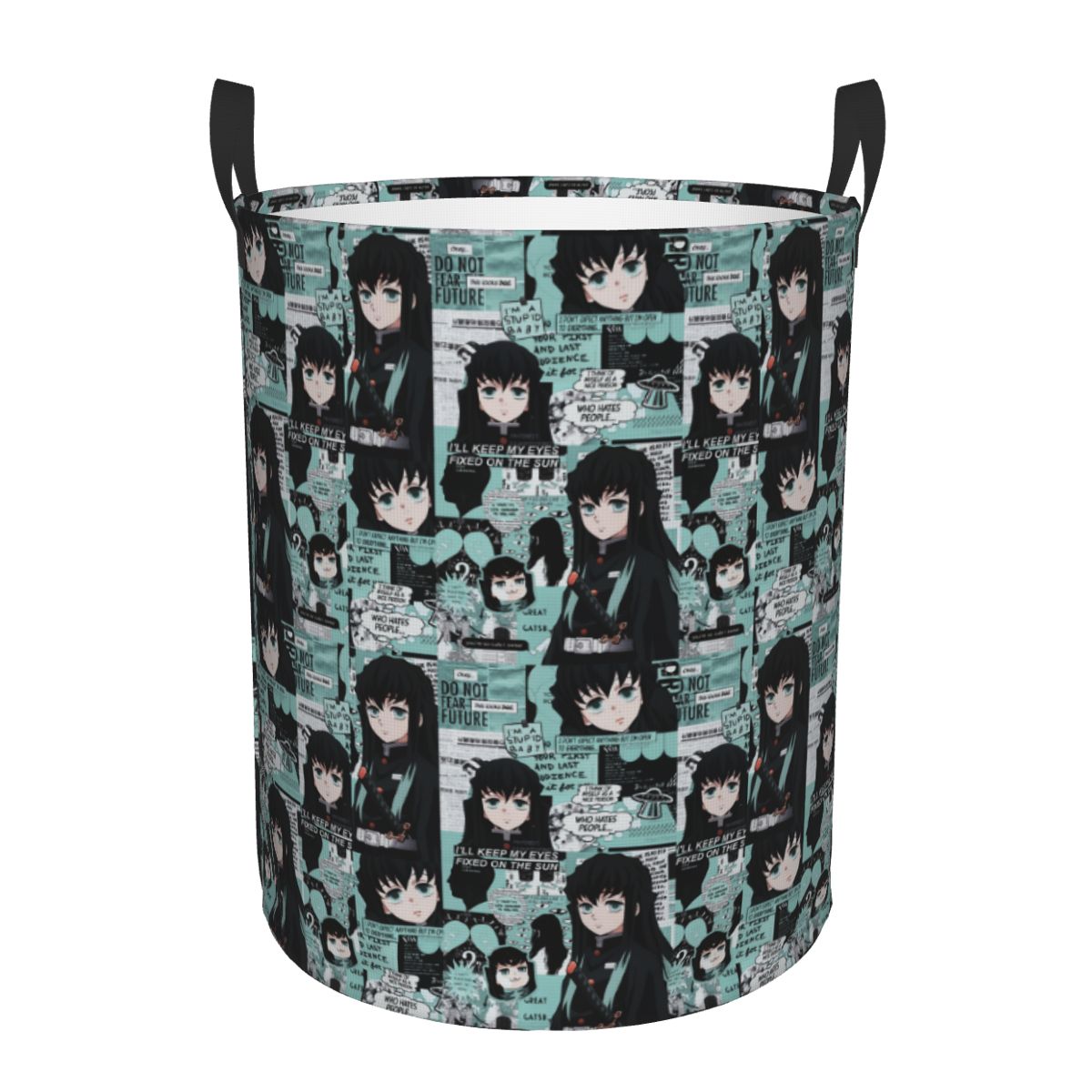 Men Accessories Hamper - Demon Slayer Muichiro Tokito 콜라주 세탁
