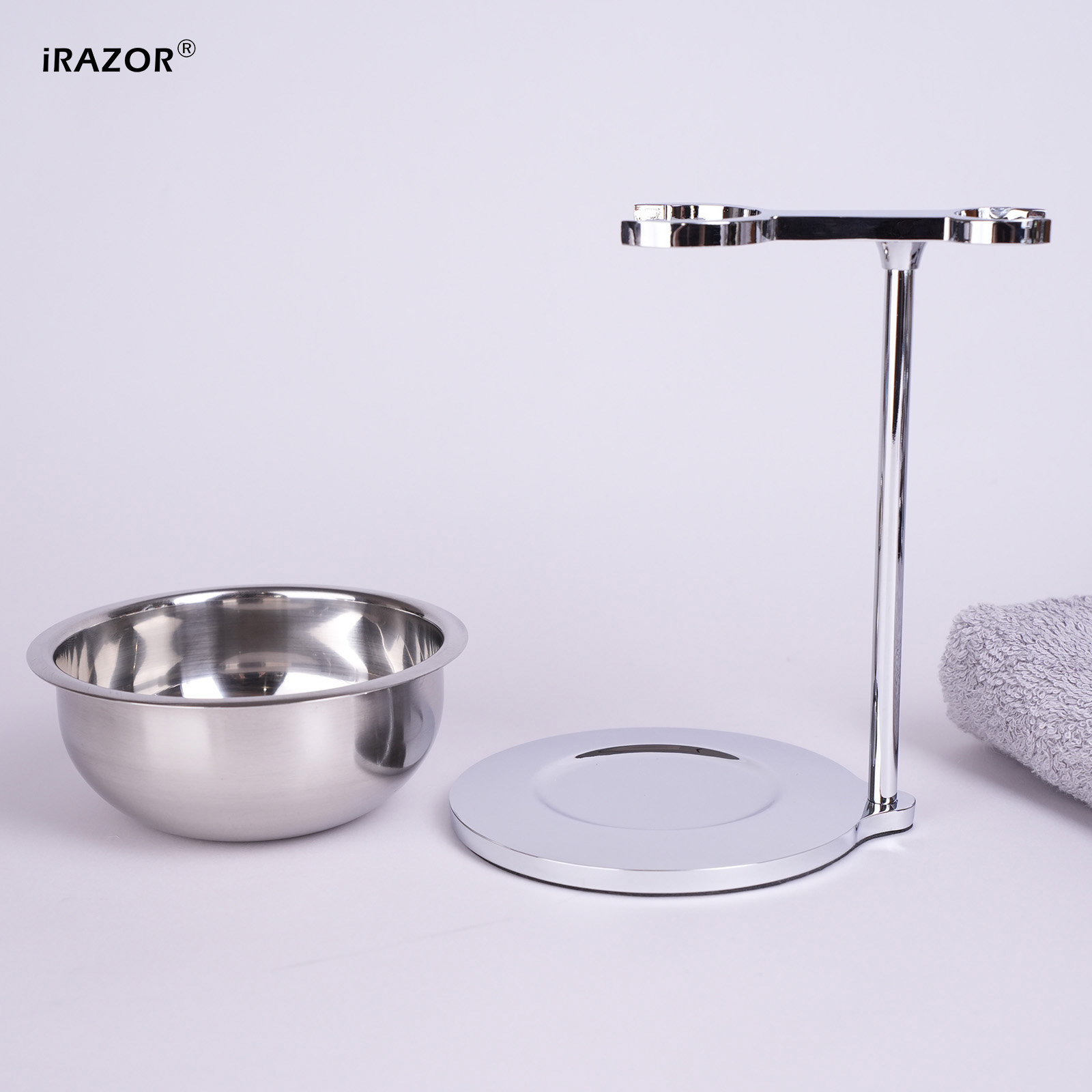 Men Accessories Combo - iRAZOR 남성용 면도기 및 브러시 스탠드