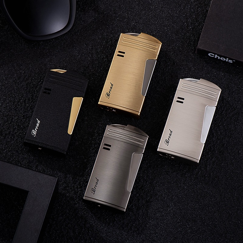 Men Accessories Gadgets - 넓은 금속 방풍 시가 담배 라이터