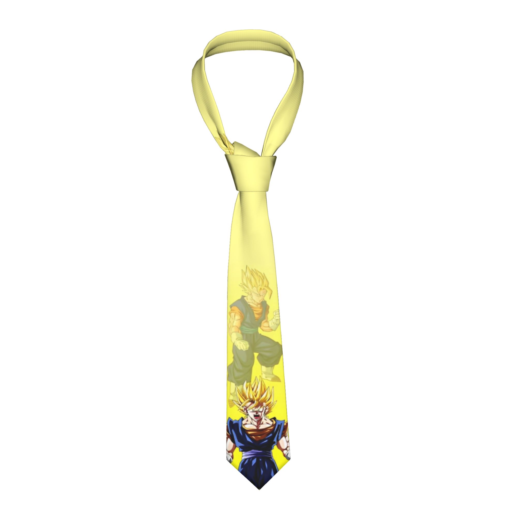 Men Accessories For Wedding - DBZ Z 캐릭터 패턴 넥타이 남녀공용