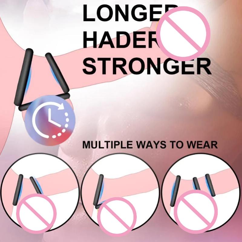 남성용 4개 실리콘 페니스 링 세트, 게이 성인 성적  - Men Accessories Combo 리뷰 및 가격