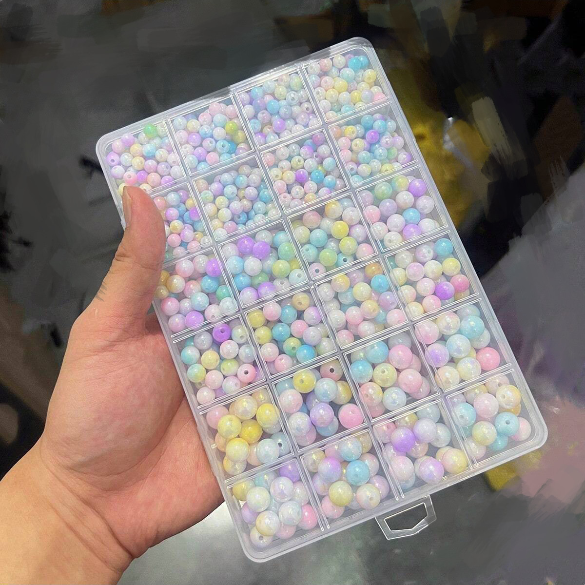 800개/24칸 세트 박스 6mm/8mm/10mm 귀여 - Men Accessories For Wedding 리뷰 및 가격
