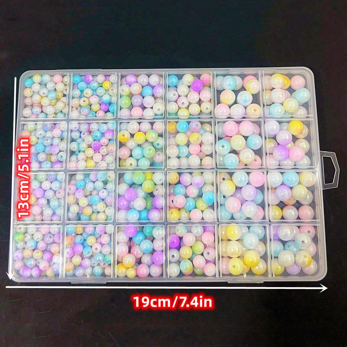 800개/24칸 세트 박스 6mm/8mm/10mm 귀여 - Men Accessories For Wedding 리뷰 및 가격