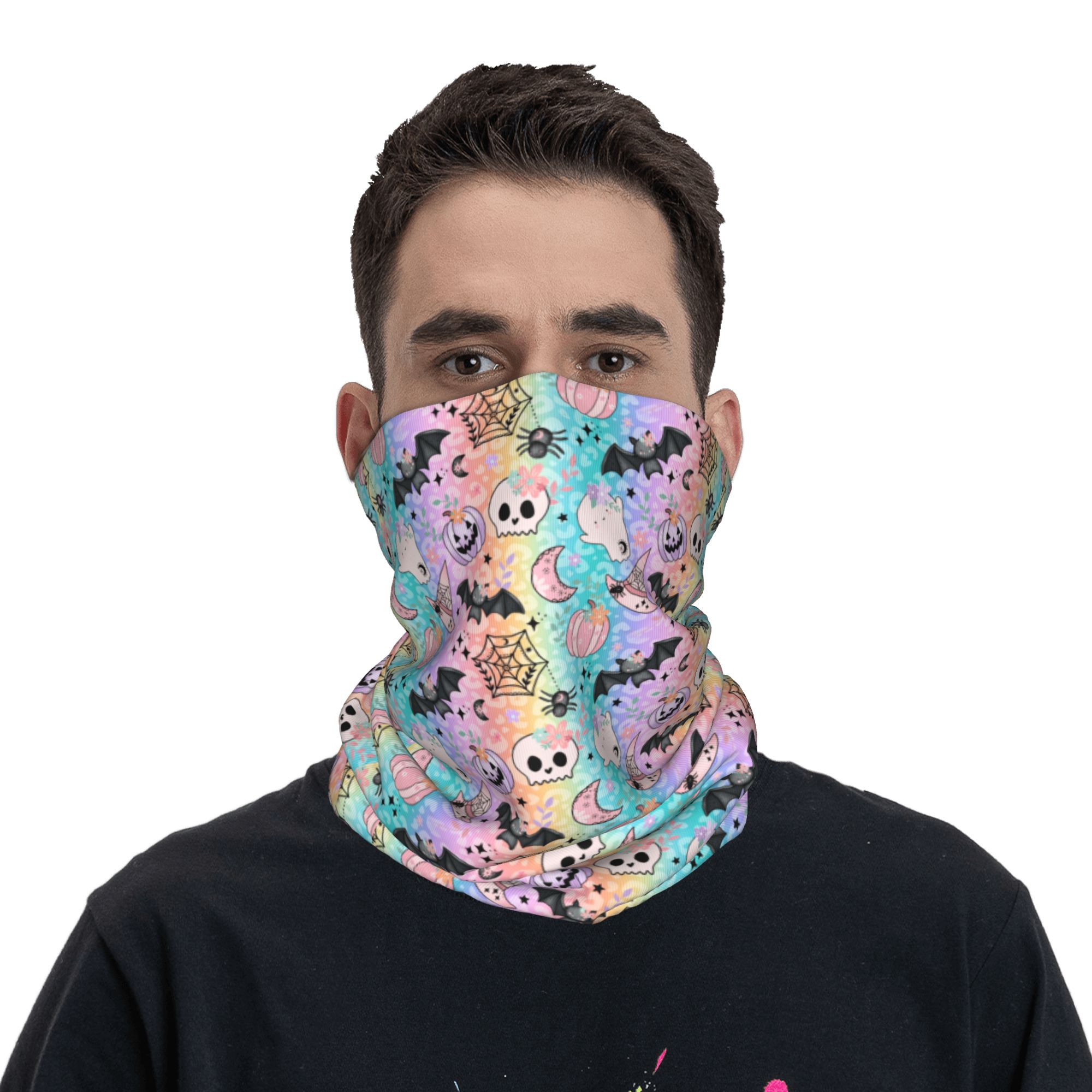 마녀 패턴 반다나 겨울 넥 워머 남성용 방풍 랩 페이스 - Men Accessories For Neck 리뷰 및 가격