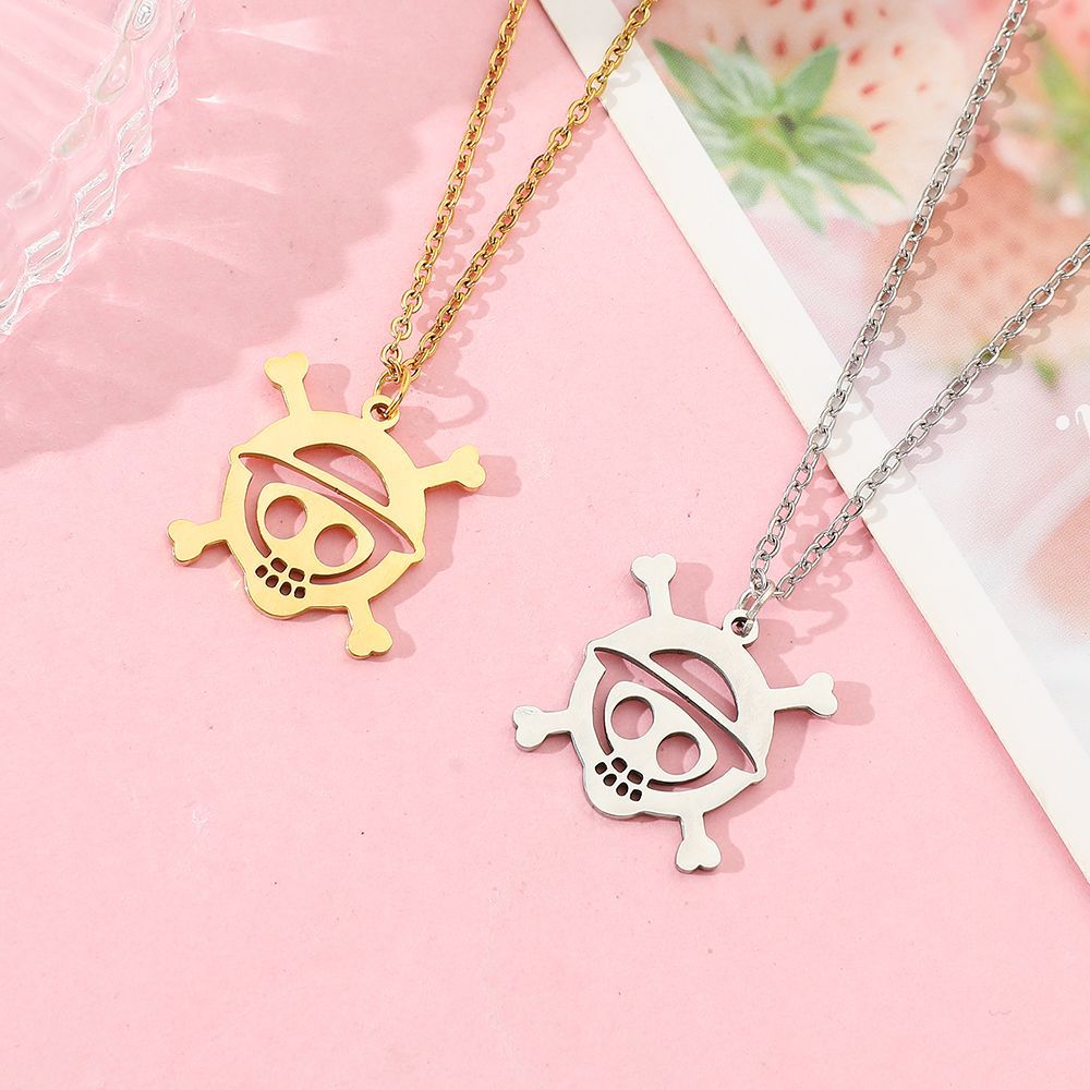 애니메이션 해골 합금 속이 빈 펜던트 목걸이 일본 만화 - Men Accessories Pendant 리뷰 및 가격