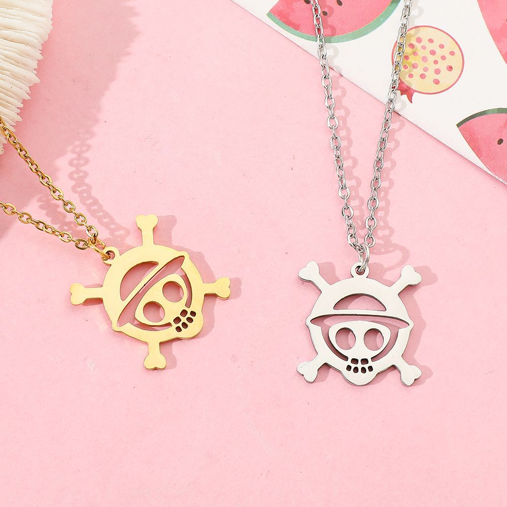애니메이션 해골 합금 속이 빈 펜던트 목걸이 일본 만화 - Men Accessories Pendant 리뷰 및 가격