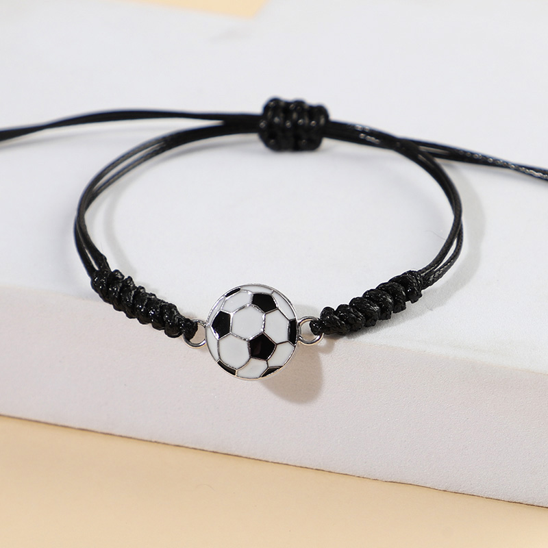 5/10Pcs 손으로 짠 축구 팔찌 여성을위한 조절 가 - Men Accessories For Wrist 리뷰 및 가격