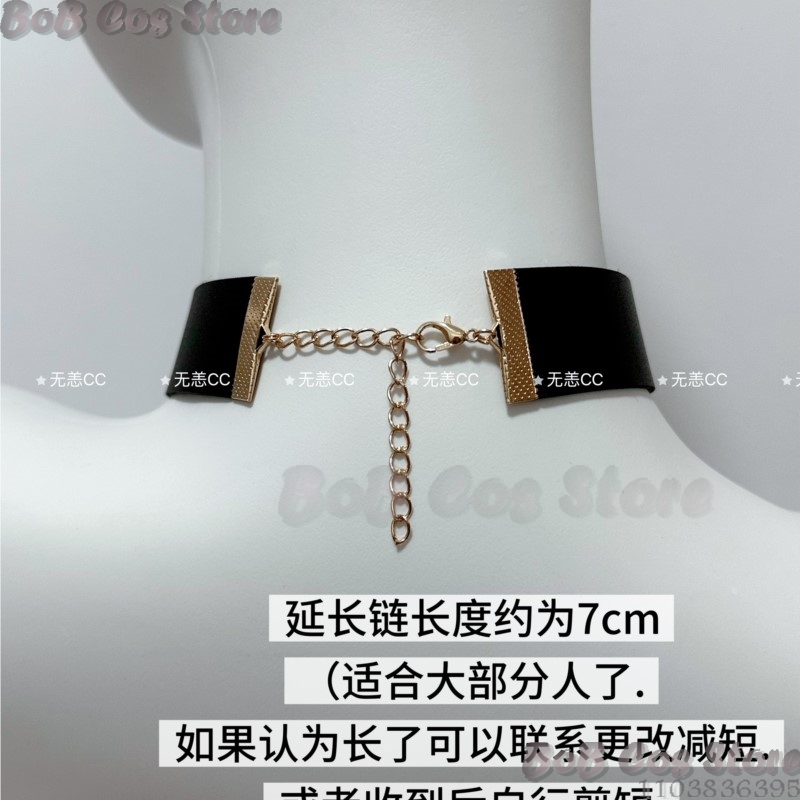 9S 초커 게임 니 코스프레 의상 블랙 목걸이 액세서리 - Men'S Suit Accessories 리뷰 및 가격