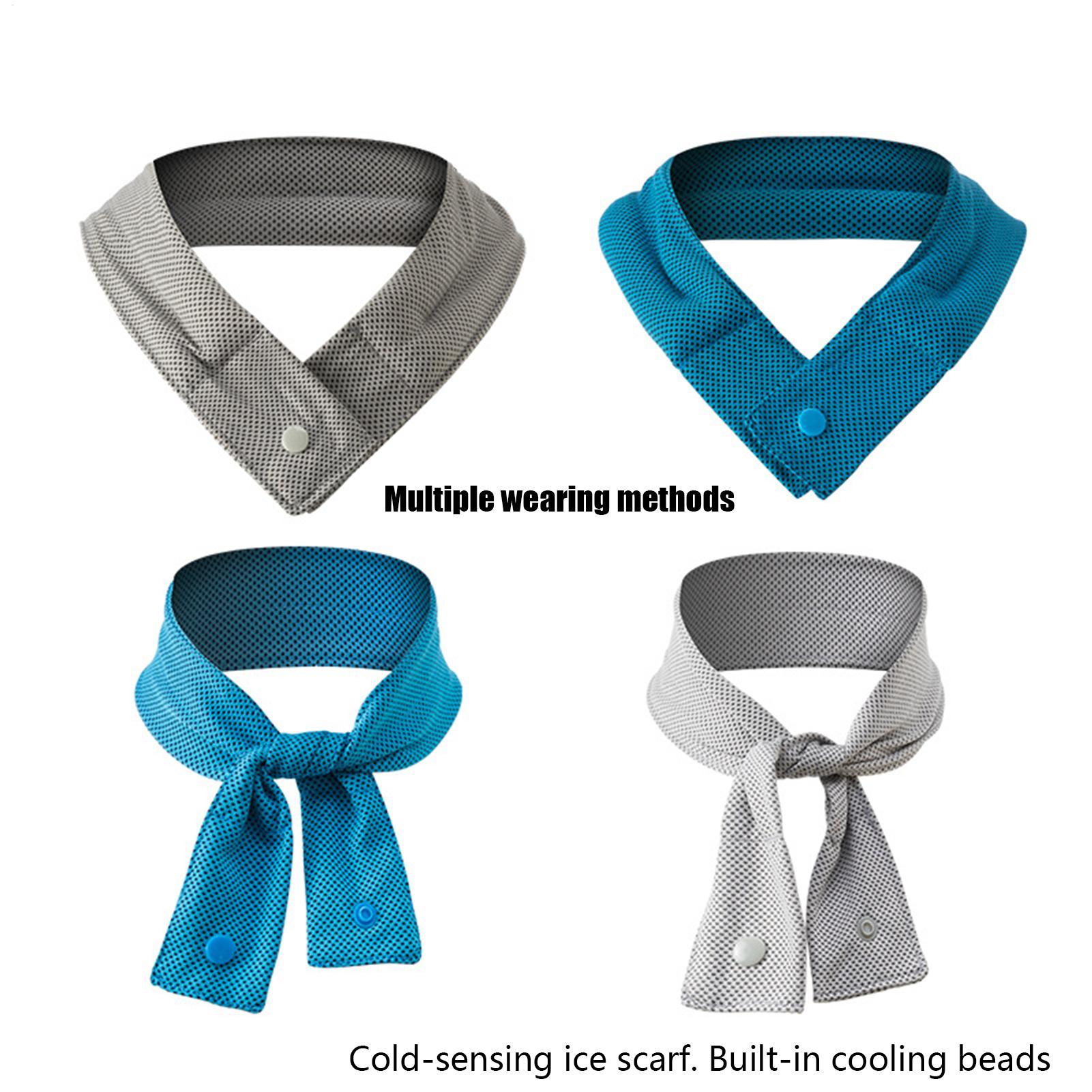 쿨링 타월 스포츠 쿨링 타월 목 얼굴 랩 통기성 반다나 - Men Accessories For Beach 리뷰 및 가격