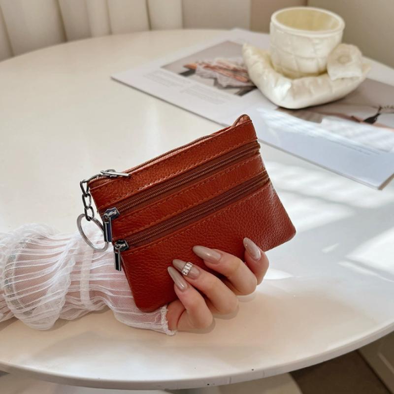 PU 가죽 휴대용 돈 동전 지갑 열쇠고리 방수 지퍼 내 - Coin Holder Men 리뷰 및 가격