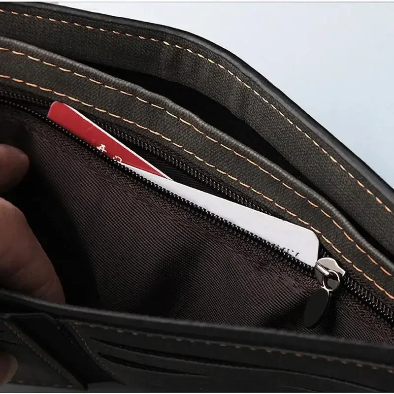 맞춤 이름 남성 지갑 미니멀리스트 각인 PU 가죽 지갑 - Coin Holder Men 리뷰 및 가격