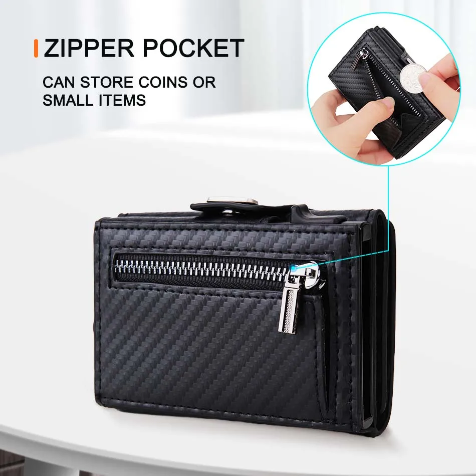 남성용 RFID 차단 팝업 지갑, 지퍼 동전 포켓이 있 - Coin Holder Men 리뷰 및 가격