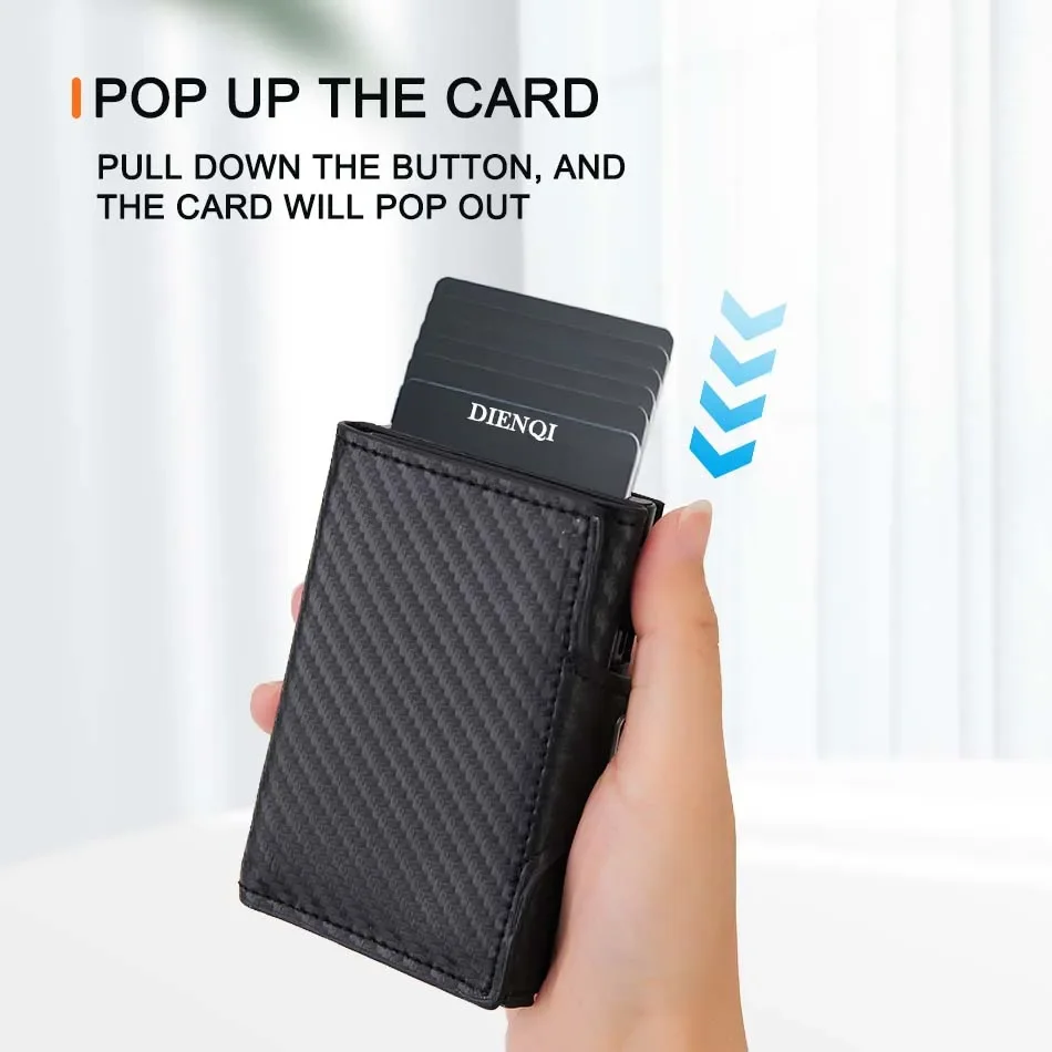 남성용 RFID 차단 팝업 지갑, 지퍼 동전 포켓이 있 - Coin Holder Men 리뷰 및 가격