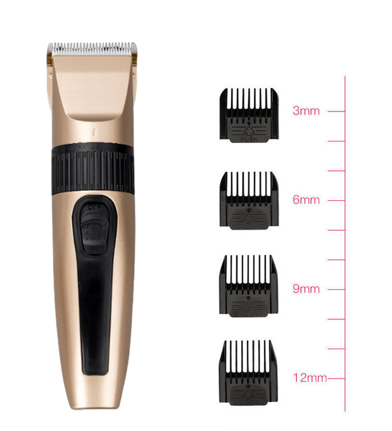 전문가용 무선 헤어 클리퍼 트리머 키트, 4개 부착물( - Men Accessories Combo 리뷰 및 가격