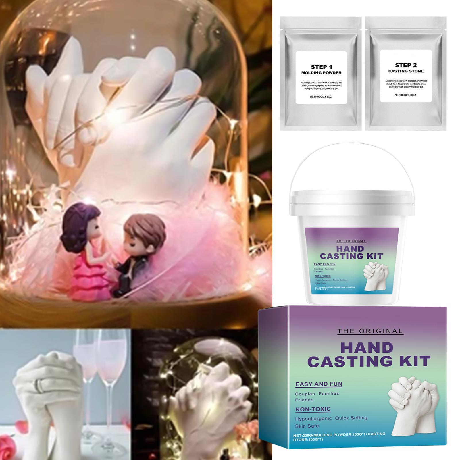 핸드 몰드 키트 커플 조각상 손 모양 주형 캐스팅 키트 - Men Accessories For Hand 리뷰 및 가격