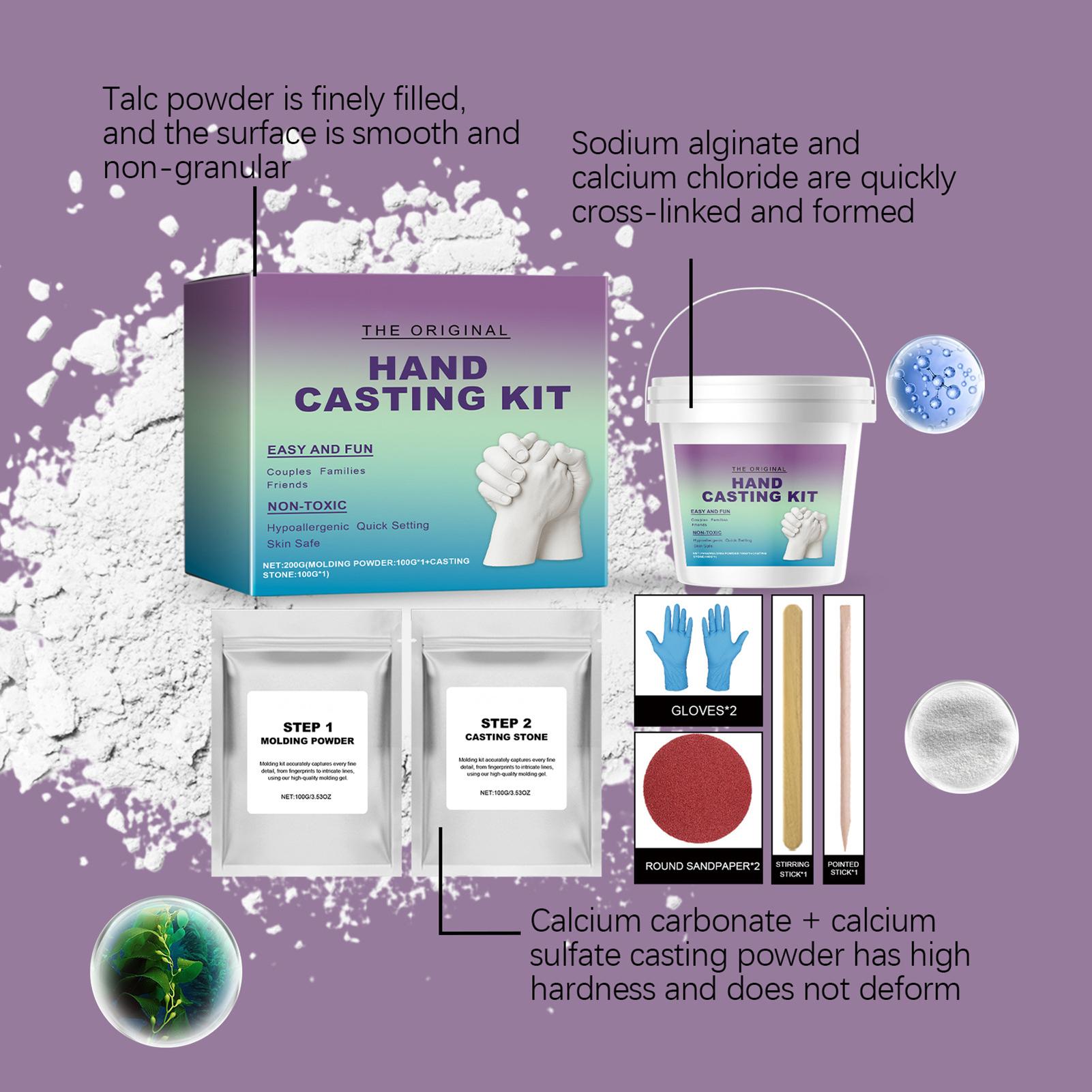 핸드 몰드 키트 커플 조각상 손 모양 주형 캐스팅 키트 - Men Accessories For Hand 리뷰 및 가격