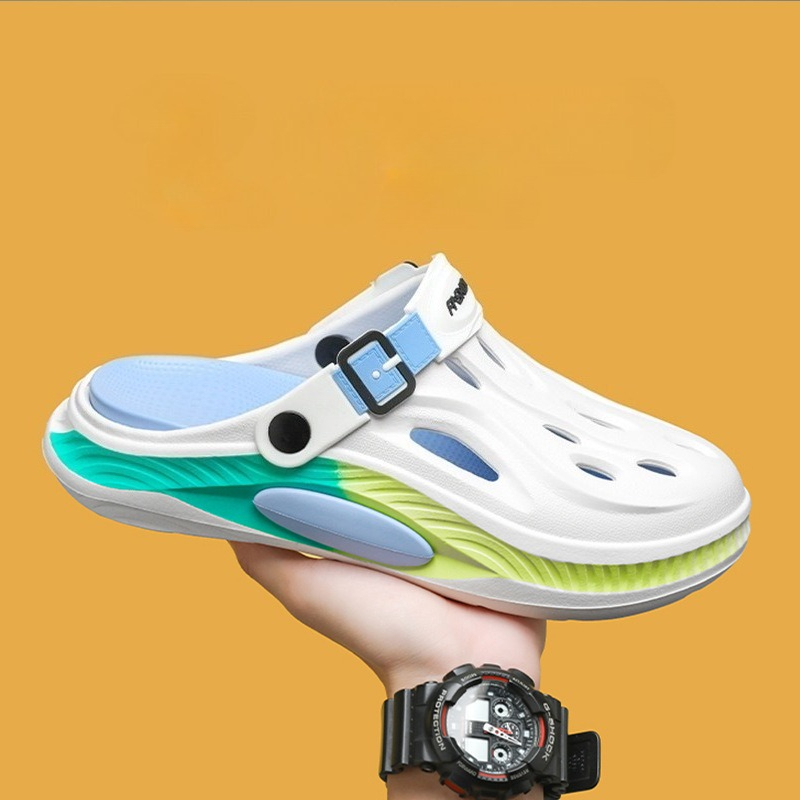 남성 여름 편안한 비치 샌들 남성 플립플랍 야외 두꺼운 - Men Accessories For Beach 리뷰 및 가격
