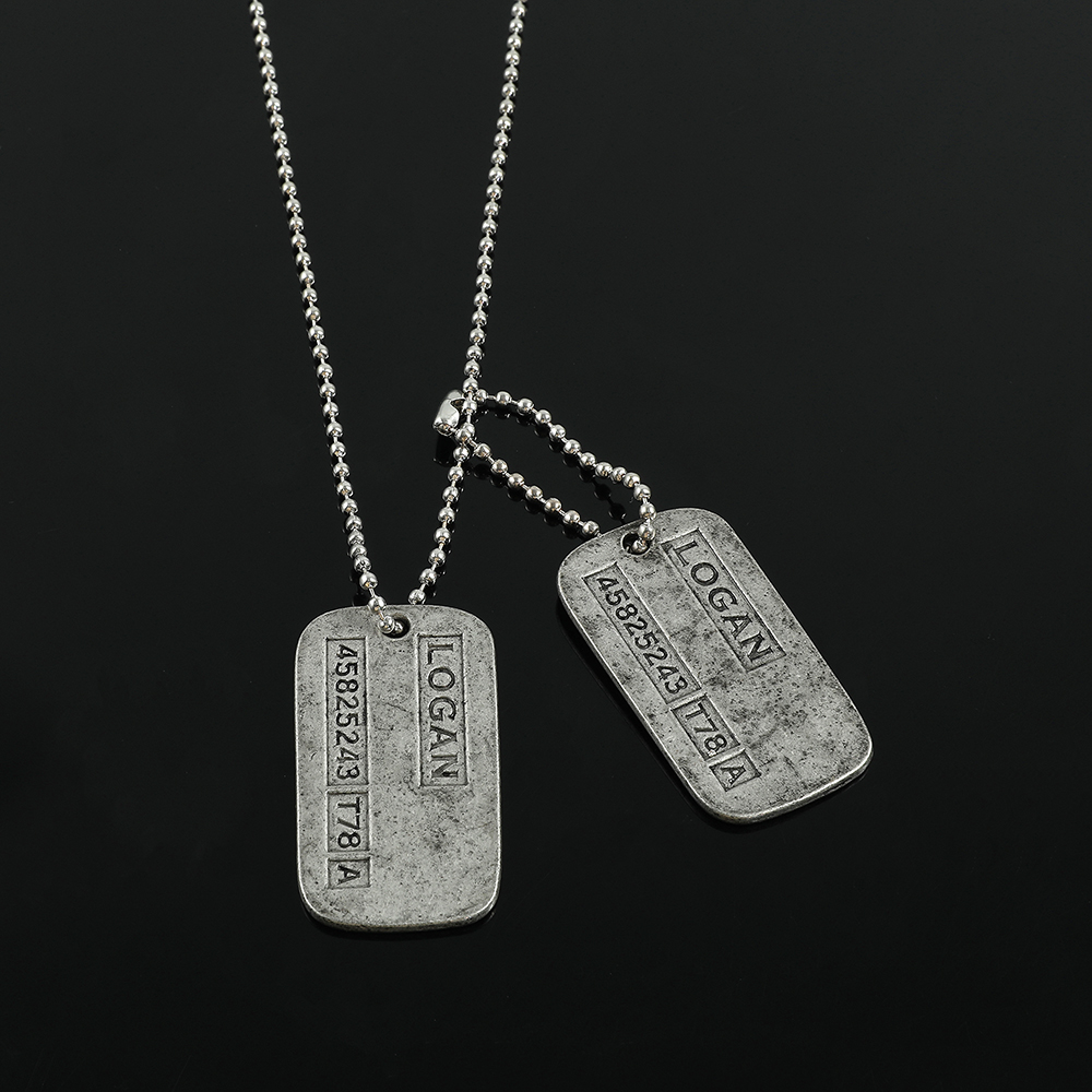 엑스맨 울버린 밀리터리 카드 목걸이 - 영화 팬들을 위 - Men Accessories Pendant 리뷰 및 가격
