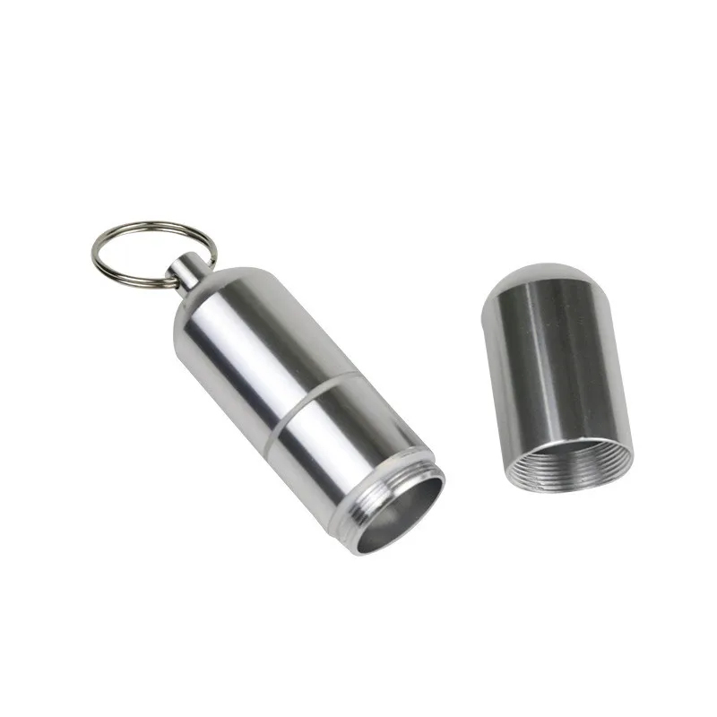 1/2pcs 실버 알루미늄 합금 담배 상자 방수 담배  - Men Accessories Gadgets 리뷰 및 가격