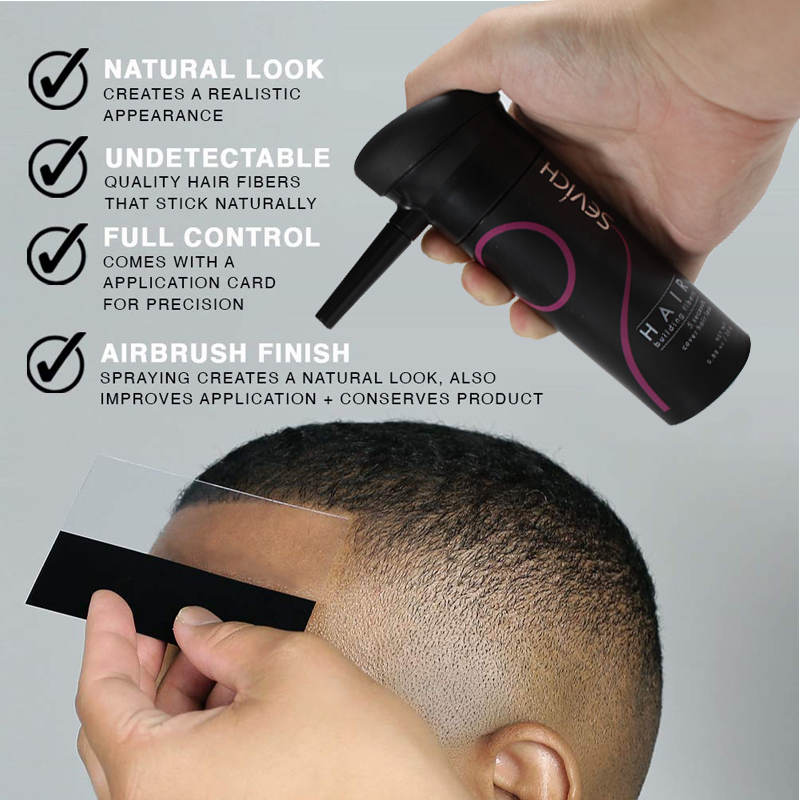 세비치 헤어 파이버 세트 25g: 남성용 자연 모발 증 - Men Accessories Combo 리뷰 및 가격