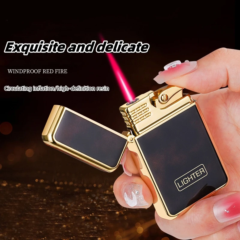새로운 방풍 가스 크리 에이 티브 토치 부탄 라이터 야 - Men Accessories Gadgets 리뷰 및 가격