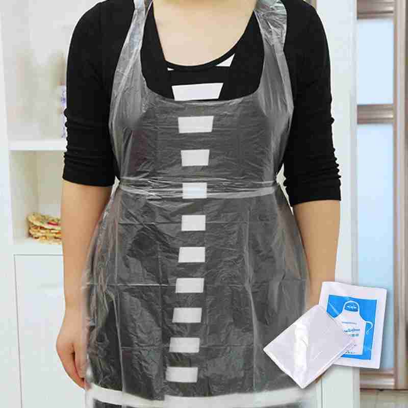 20PCS 일회용 주방 앞치마 플라스틱 방수 앞치마 남 - Men Accessories Kit 리뷰 및 가격