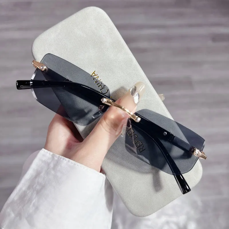 패션 직사각형 선글라스 남성 여성 블루라이트 차단 눈  - Men'S Accessories Glasses 리뷰 및 가격
