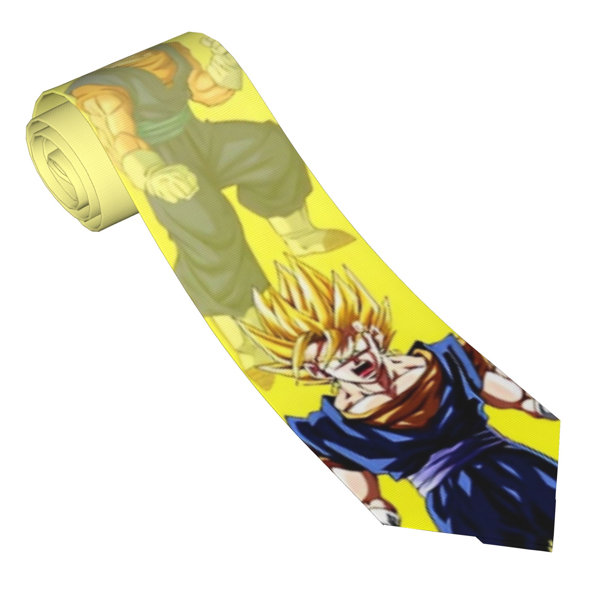 DBZ Z 캐릭터 패턴 넥타이 남녀공용 8cm 남성용  - Men Accessories For Wedding 리뷰 및 가격