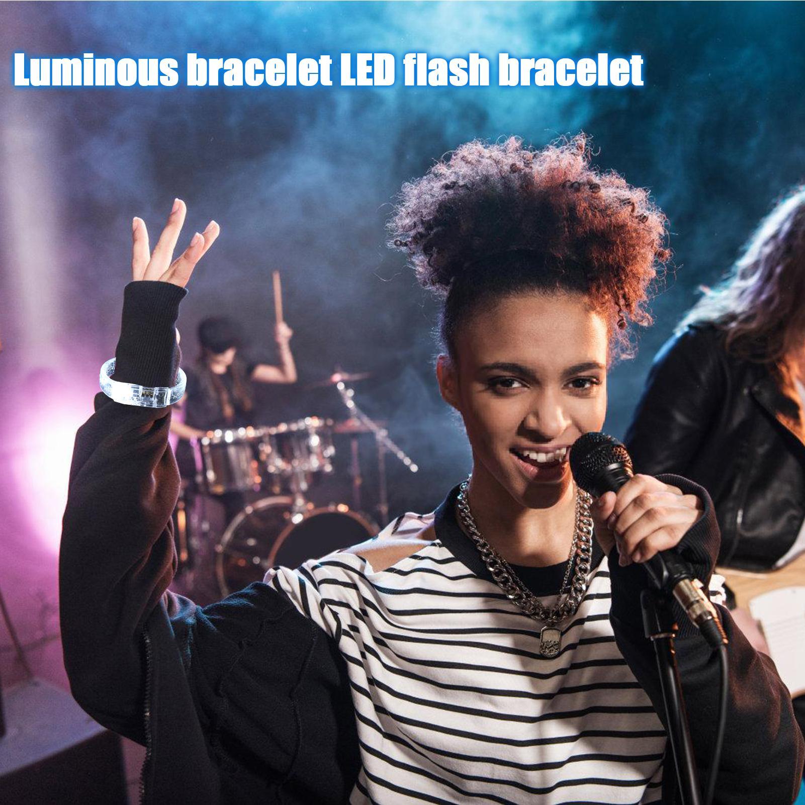 LED 발광 팔찌 콘서트 파티 바 야광 암밴드 스포츠  - Men Accessories For Wrist 리뷰 및 가격