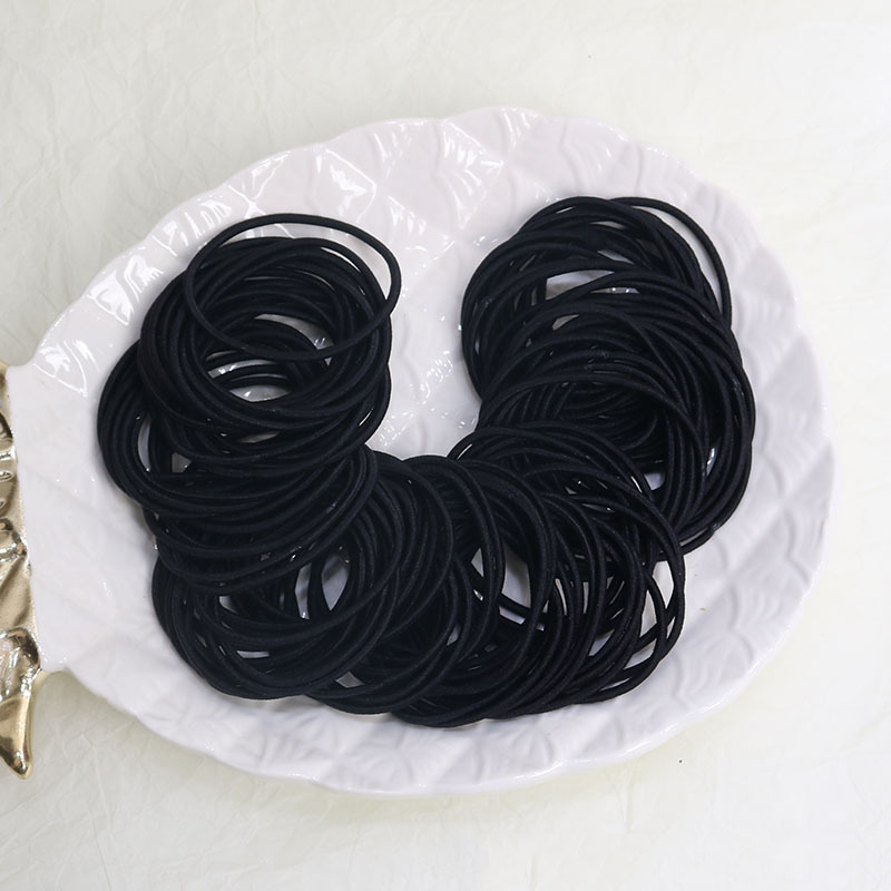 100 개/대 헤어 넥타이 여성을위한 탄성 고무 밴드  - Men Accessories Kit 리뷰 및 가격