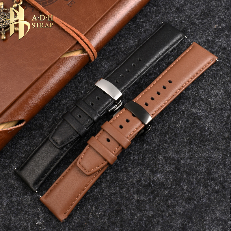 아르마니 용 송아지 가죽 스트랩 소프트 시계 밴드, A - Men'S Accessories Armani 리뷰 및 가격