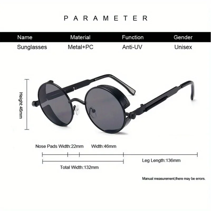 패션 스포츠 클래식 선글라스 스팀펑크 아이웨어 남녀공용 - Men'S Accessories Glasses 리뷰 및 가격
