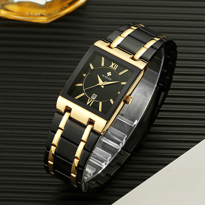 WWOOR 브랜드 럭셔리 골드 팔찌 남자 시계 패션 스 - Men Accessories For Wrist 리뷰 및 가격